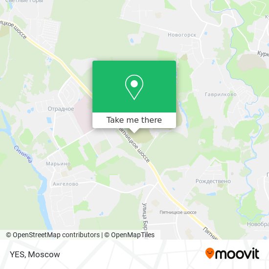 YES map
