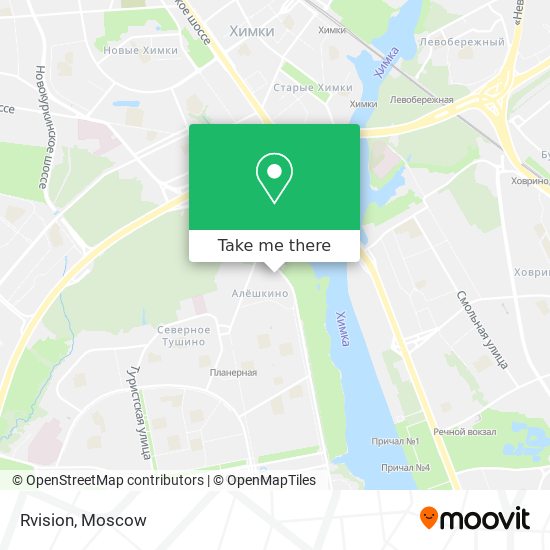 Rvision map