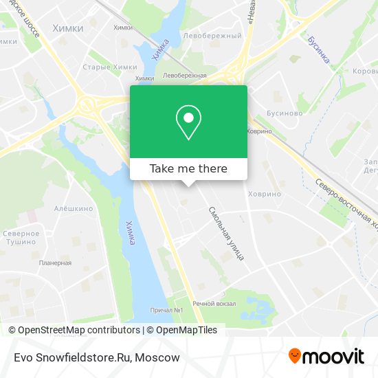 Evo Snowfieldstore.Ru map