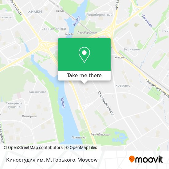 Киностудия им. М. Горького map