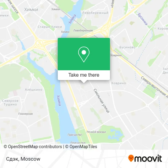 Сдэк map