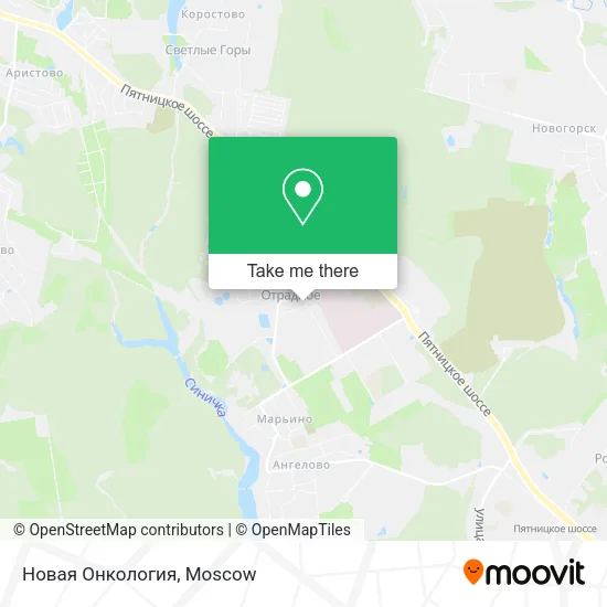 Новая Онкология map