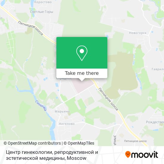 Центр гинекологии, репродуктивной и эстетической медицины map