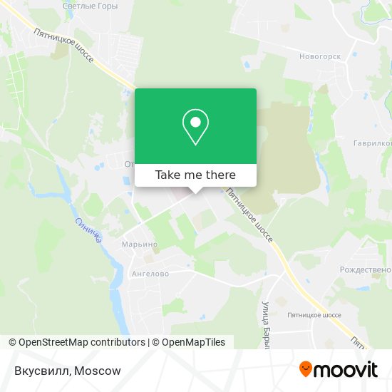 Вкусвилл map