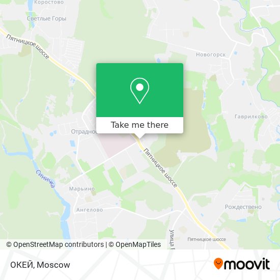 ОКЕЙ map