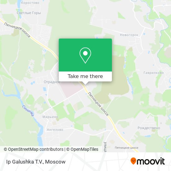 Ip Galushka T.V. map