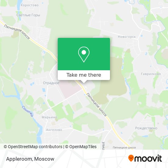 Appleroom map