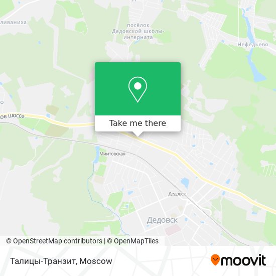 Талицы-Транзит map