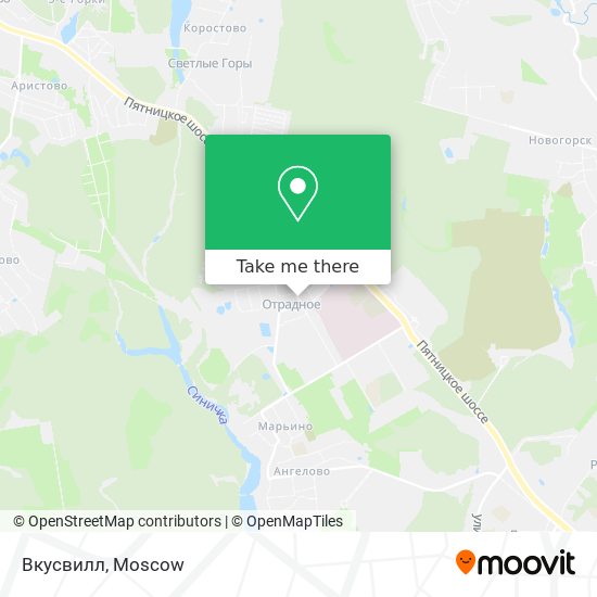 Вкусвилл map