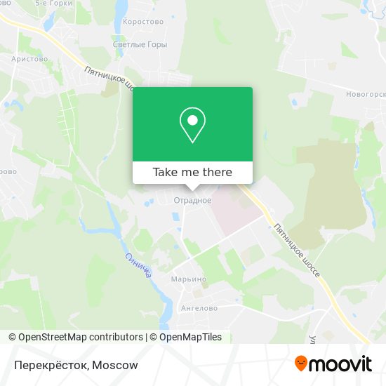 Перекрёсток map