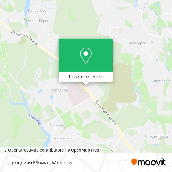 Городская Мойка map