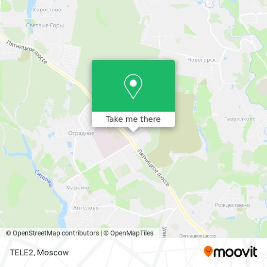 TELE2 map