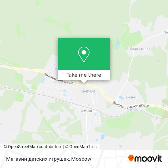 Магазин детских игрушек map