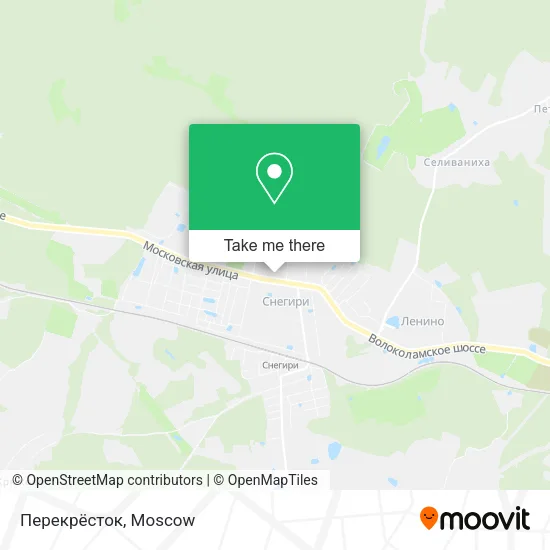 Перекрёсток map
