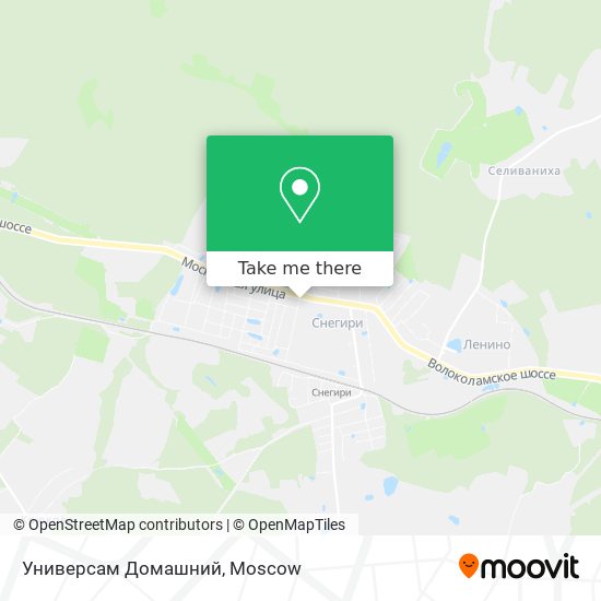 Универсам Домашний map