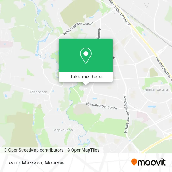 Театр Мимика map