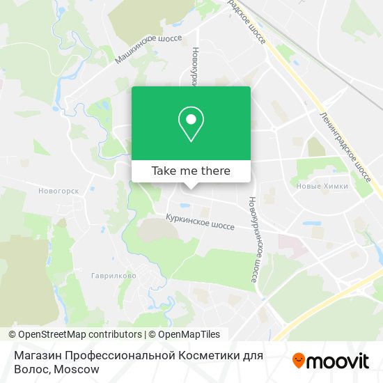 Магазин Профессиональной Косметики для Волос map