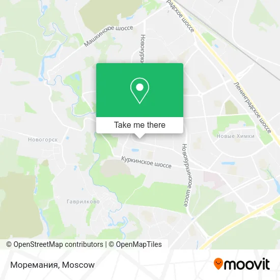 Моремания map