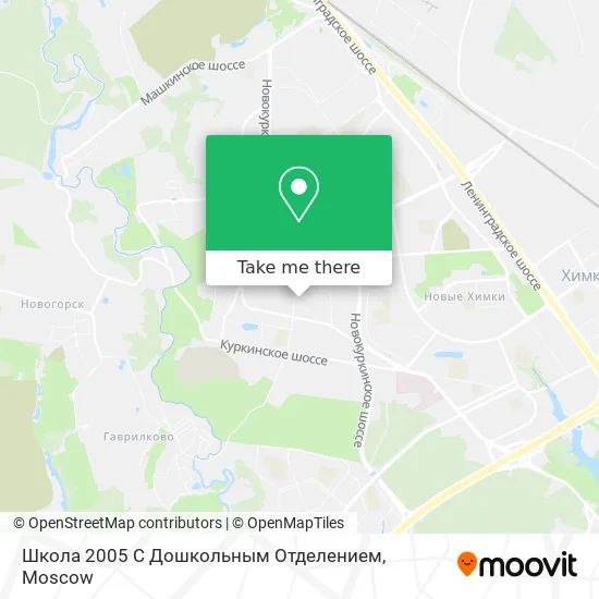 Школа 2005 С Дошкольным Отделением map