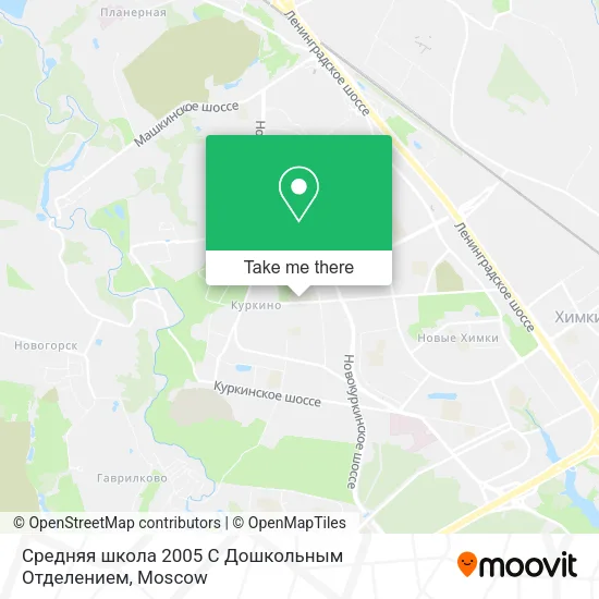 Средняя школа 2005 С Дошкольным Отделением map