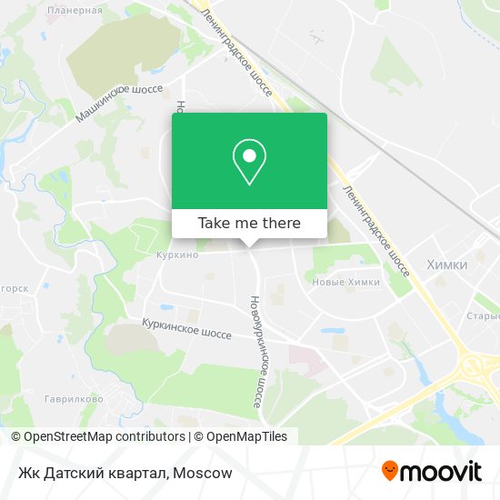 Жк Датский квартал map