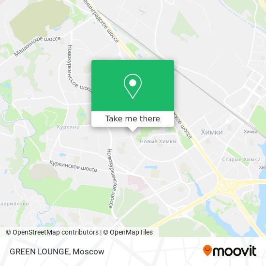 GREEN LOUNGE map