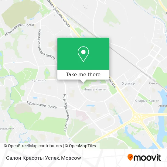 Салон Красоты Успех map