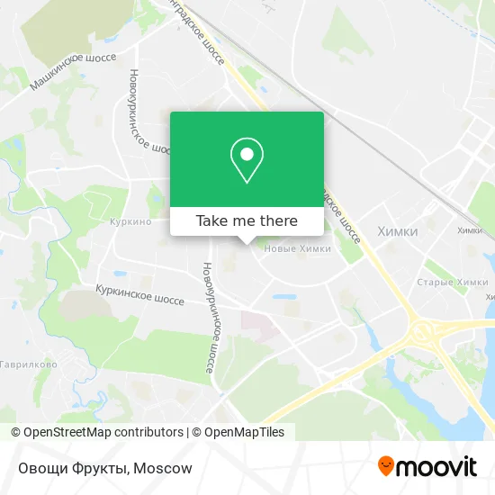 Овощи Фрукты map