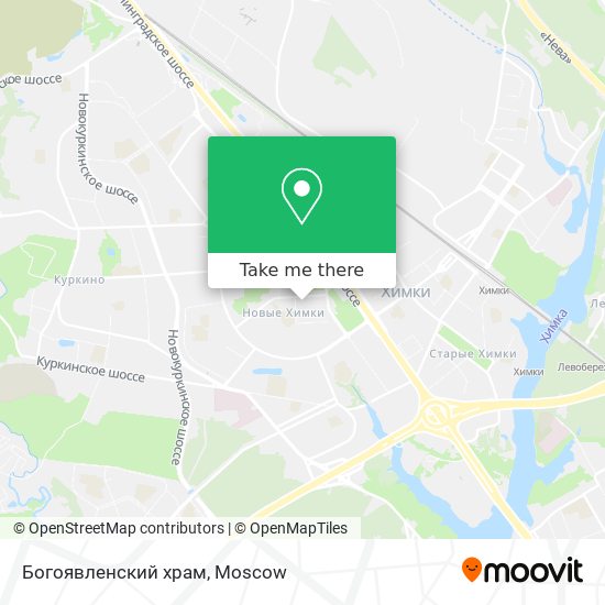 Богоявленский храм map