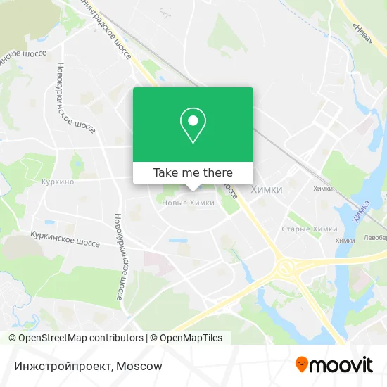 Инжстройпроект map