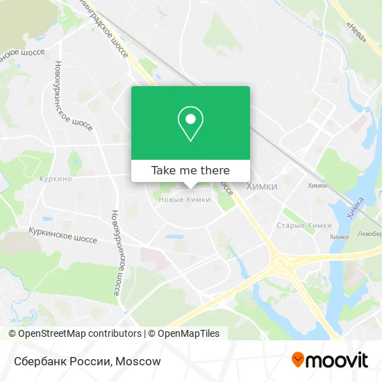 Сбербанк России map