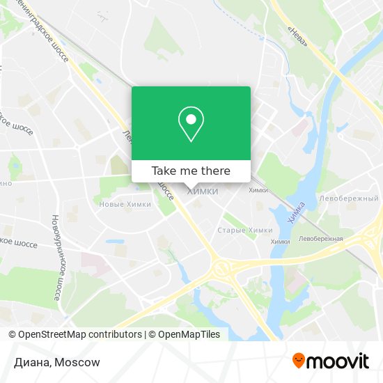 Диана map