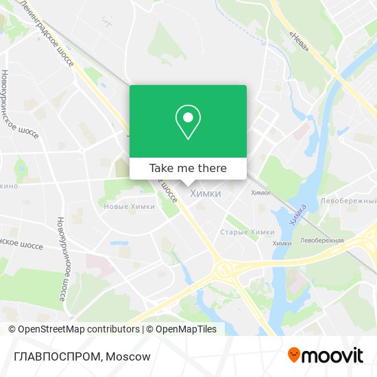 ГЛАВПОСПРОМ map