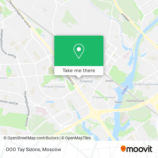 OOO Tay Sizons map