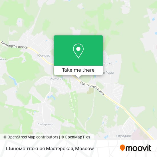 Шиномонтажная Мастерская map