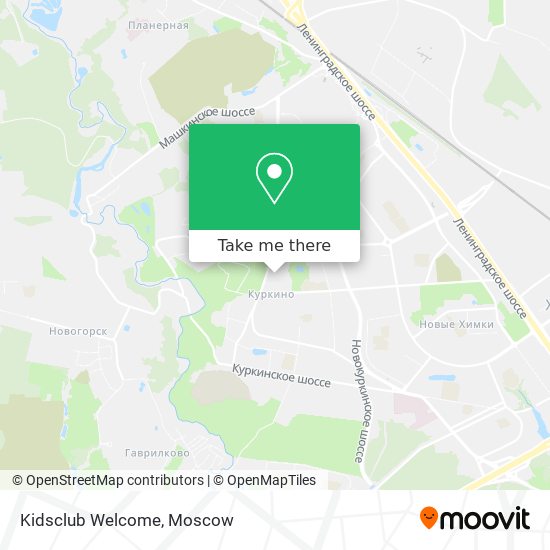 Kidsclub Welcome map