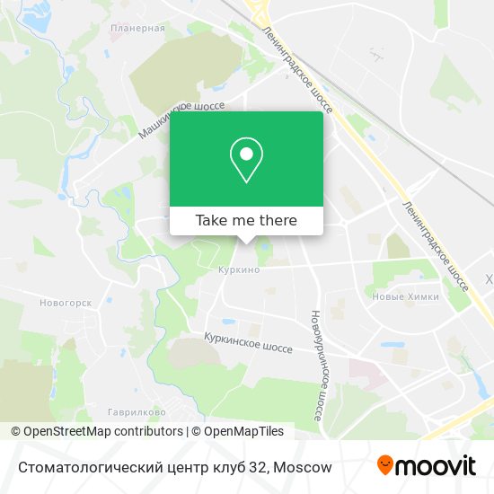 Стоматологический центр клуб 32 map