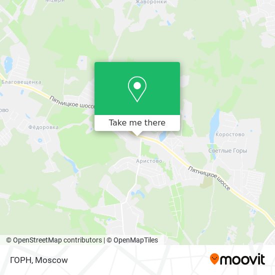 ГОРН map