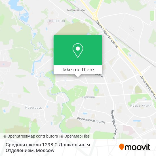 Средняя школа 1298 С Дошкольным Отделением map