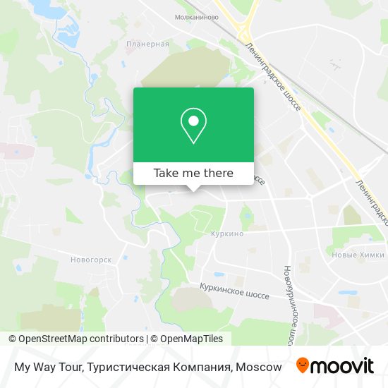 My Way Tour, Туристическая Компания map