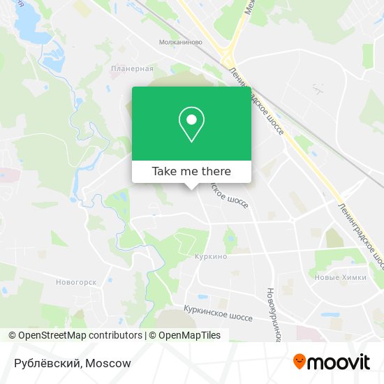 Рублёвский map