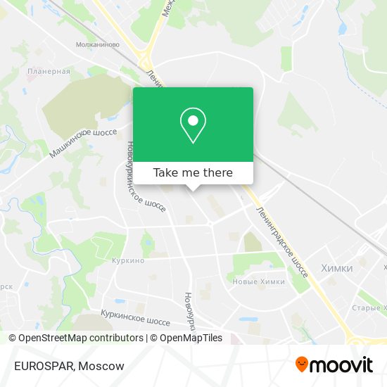 EUROSPAR map