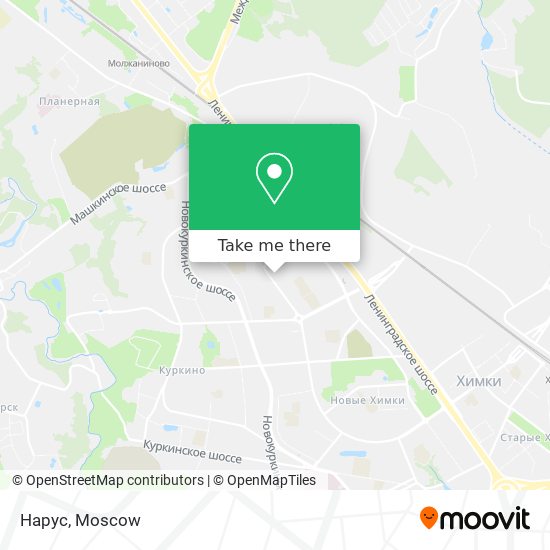 Нарус map