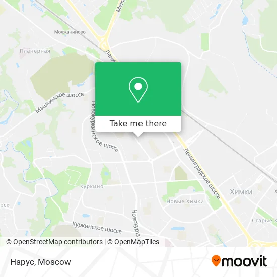 Нарус map
