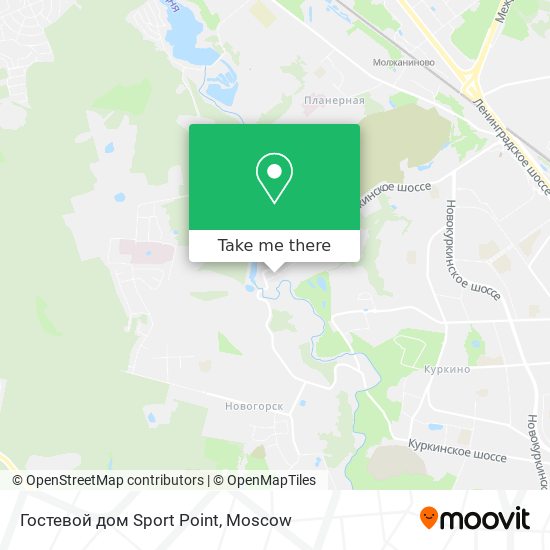 Гостевой дом Sport Point map