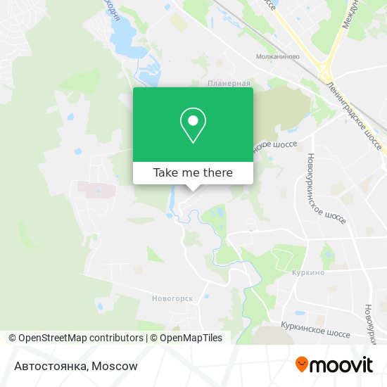 Автостоянка map