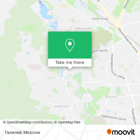 Галилей map