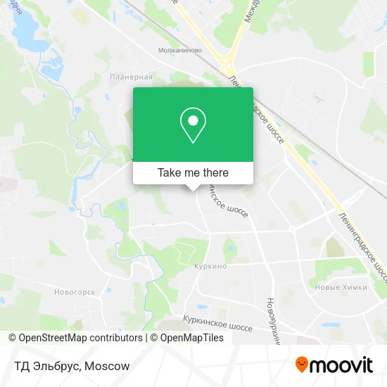 ТД Эльбрус map