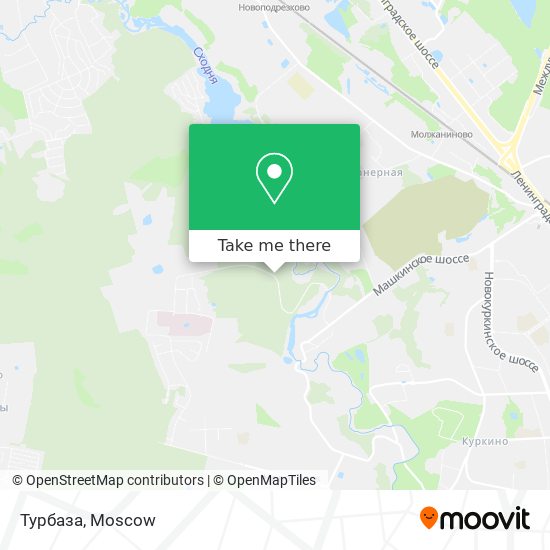 Турбаза map
