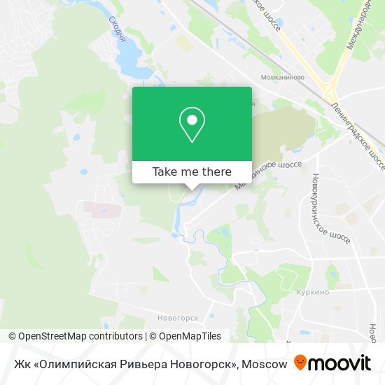 Жк «Олимпийская Ривьера Новогорск» map